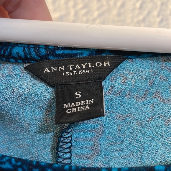 AnnTaylor small blue - Picture 3 of 3